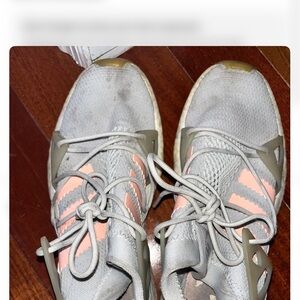 adidas Sneakers in Gray and pink